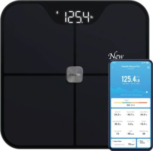 Kaalud iHealth  | Wireless Body Composition Scale | Nexus Pro | Maximum weight (capacity) 181 kg | Body Mass Index (BMI) measuring | Black 