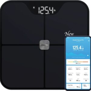 Kaalud iHealth  | Wireless Body Composition Scale | Nexus Pro | Maximum weight (capacity) 181 kg | Body Mass Index (BMI) measuring | Black 