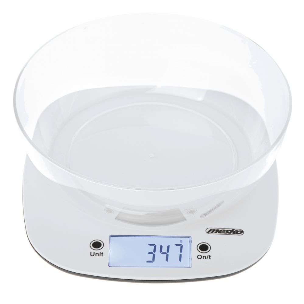 Kitchen scales Adler Kitchen Scale with a bowl | MS 3179w | Graduation 1 g | Display type LCD | White