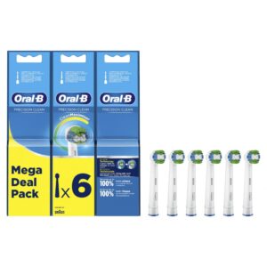 Hambahari Oral-B  Precision Clean Replaceable Toothbrush Heads | Heads | For adults | Number of brush heads included 6 | White 