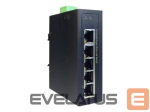 Serveris – kiti priedai Digitus  Industrial 5 Port Gigabit Switch | DN-651107 | Unmanaged | DIN rail mountable 