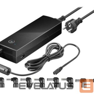 Kaabel Goobay  55004 Notebook Power Supply 134.5 W, Black 