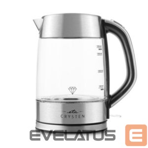 Veekeetja ETA  Kettle | 415490000 Crysten | Electric | 2100 W | 1.7 L | Glass | 360° rotational base | Glass 