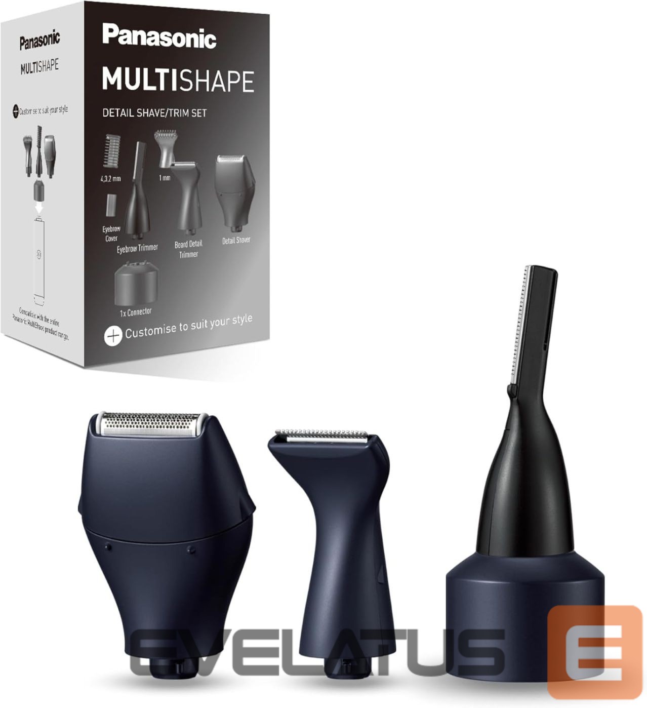 Juukselõikur Panasonic Multishape Trimmer accessories | ER-CDT1-A301 | Accessories | Black