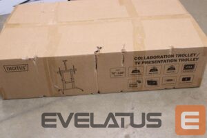 Televizoriaus laikiklis Digitus  SALE OUT.  TV Cart, 70-120" 140 kg max., Black |  | Other | 70-120 " | Maximum weight (capacity) 140 kg | DAMAGED PACKAGING | Black 