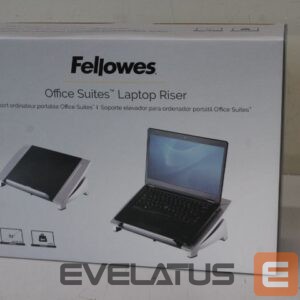 Austiņas ar mikrofonu Fellowes  SALE OUT.  Office Suites laptop stand |  | Office Suites Laptop Stand | DAMAGED PACKAGING | Black/Silver 