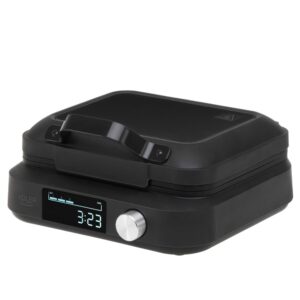 Röster Adler  Waffle Maker with LED Display | AD 3087 | 2200 W | Number of pastry 2 | Belgium | Black 