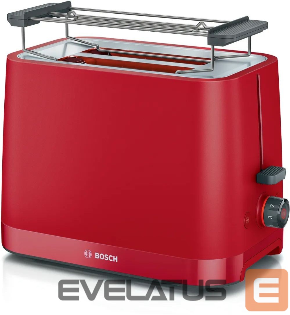 Röster Bosch Compact Toaster | TAT3M124 MyMoment | Number of slots 2 | Housing material Plastic | Red