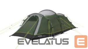 Žvejybos prekės Outwell  Two Room Tunnel Tent | Earth 3 Plus | 3 person(s) | Green 