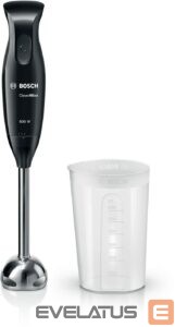 Mixers and blenders Bosch  Hand Blender | MSM2610B CleverMixx | Hand Blender | 600 W | Number of speeds 1 | Black/Grey 