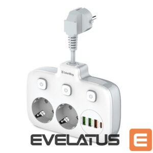 Kaabel ColorWay  Power Socket | CW-CHE24PDW 