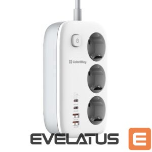 Cable ColorWay  Power Socket | CW-CHE34PDW 