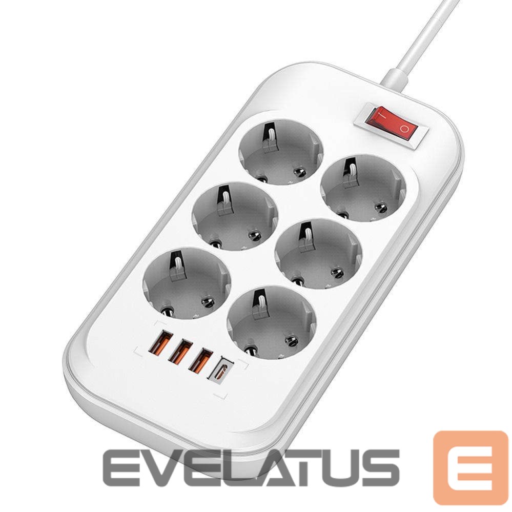 Kaabel ColorWay Power Socket | CW-CHE64PDW