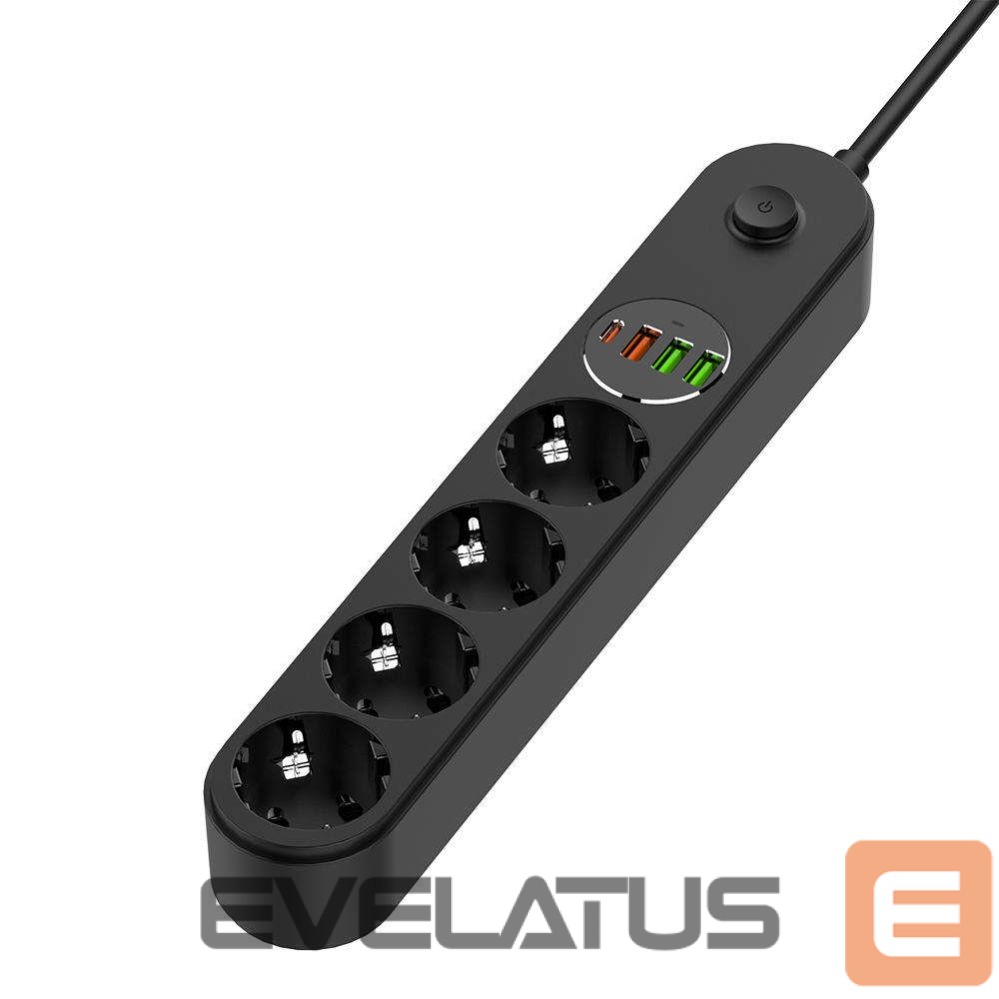 Kaabel ColorWay Power Socket | CW-CHE44PDB