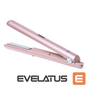 Plauku tiesintuvas Adler  Cordless Hair Straightener | AD 2327 | Ceramic heating system | Display LED | Temperature (min) 160 °C | Temperature (max) 220 °C | Pink 