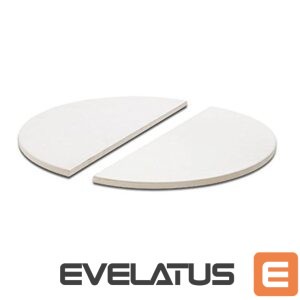 Muud väikesed kodumasinad TunaBone  | Half moon pizza stone, 190 mm for Kamado 23/24inch 