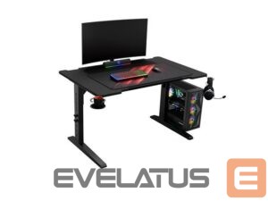 Computer chairs / desks Genesis  Gaming Desk | Holm 120 Modular | Black 