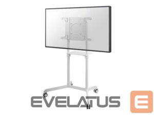Televizoriaus laikiklis NEOMOUNTS  NS-M1250WHITE TV trolley - 37-70" - max 70 kg - VESA 200x200-600x400 - 90° rotatable - incl. hardware shelf - white 