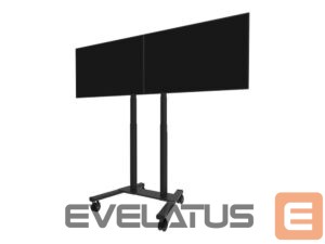 Televizoriaus laikiklis NEOMOUNTS  MOVE ADM-875BL2 Screen adapter from 1 to 2 screens - 42-65" - max 40 kg/screen - VESA 100x100-800x400 - lockable (excl. lock) - su 