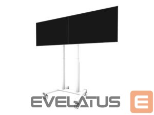 Televizoriaus laikiklis NEOMOUNTS  MOVE ADM-875WH2 Screen adapter from 1 to 2 screens - 42-65" - max 40 kg/screen - VESA 100x100-800x400 - lockable (excl. lock) - su 