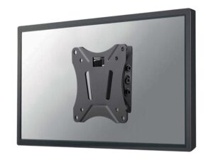 TV bracket NEOMOUNTS  NM-W60BLACK Tiltable monitor/TV mount wall - 10-30" - max 25 kg - VESA 75x75-100x100 - d 3,4 cm - black 