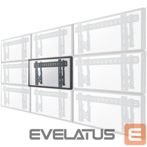TV bracket NEOMOUNTS  LED-VW1000BLACK Videowall wall mount - 40-75" - max 50 kg - VESA 200x200-600x400 - d 5,6-21,5 cm - pull-out - micro adjustment - l 
