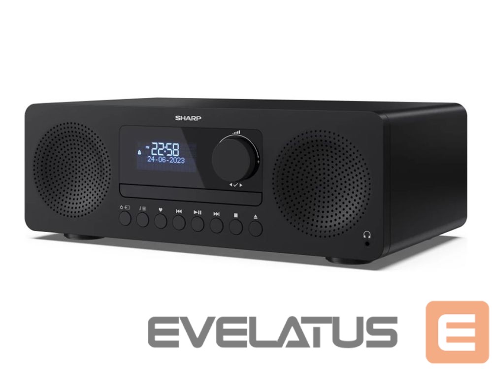 Interactive solution Sharp XL-B720D(BK) TOKYO All-in-one Hi-Fi System, Black |