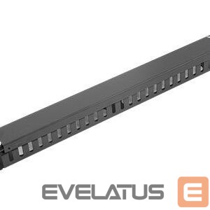 Citas preces Lanberg  19" cable management panel type A 1U, black | 