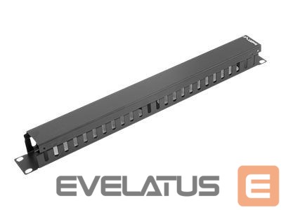Citas preces Lanberg 19" cable management panel type A 1U, black |