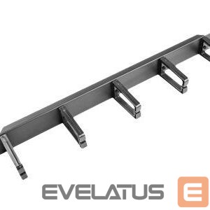 Citas preces Lanberg  19" cable management panel with 5 plastic holders 1U type B, black | 