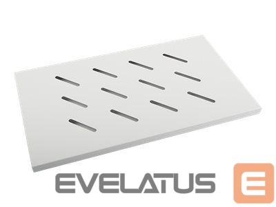 Citas preces Lanberg 19" fixed shelf 1U/486x270mm max load capacity up to 120kg, grey |