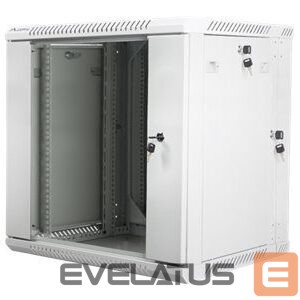 Serveri Lanberg  Rack cabinet 19" double-section wall-mount 12U/600x600 (flat pack), grey | 