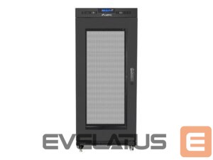 Serveriai Lanberg  Rack cabinet 19" free-standing 15U/800x1000 (flat pack) with mesh door lCD V2, black | 