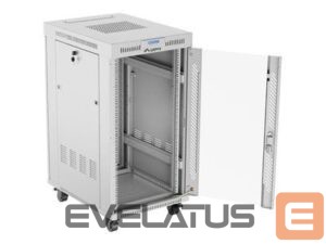 Serveriai Lanberg  Rack cabinet 19" free-standing 22U/600x800 (flat pack) with glass door lCD V2, grey | 