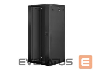 Serveri Lanberg  Rack cabinet 19" wall-mount 27U/600x600 (flat pack) V2, black | 