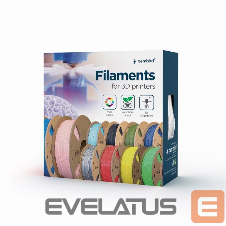 Printer accessories Gembird Plastic filament for cleaning 3D printer nozzle, 1.75 mm 100gr. | 3DP-CLN1.75-01