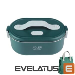 Kiti smulkūs buitiniai prietaisai Adler  | Electric lunch box with thermal bag | AD 4522 | 0.8 L | Plastic/Stainless steel | Green | Lid included 