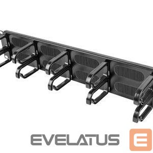 Citas preces Lanberg  19" cable management brush panel 10 rings - type B 2U, black | 