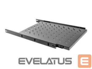 Citas preces Lanberg  19" Sliding Shelf 1U/465x750mm | AK-1011-B | Black 