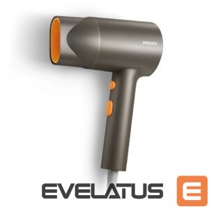 Tervishoid Philips  Hair Dryer | BHD321/00 3000 Series | 1600 W | Number of temperature settings 2 | Ionic function | Grey/Orange 