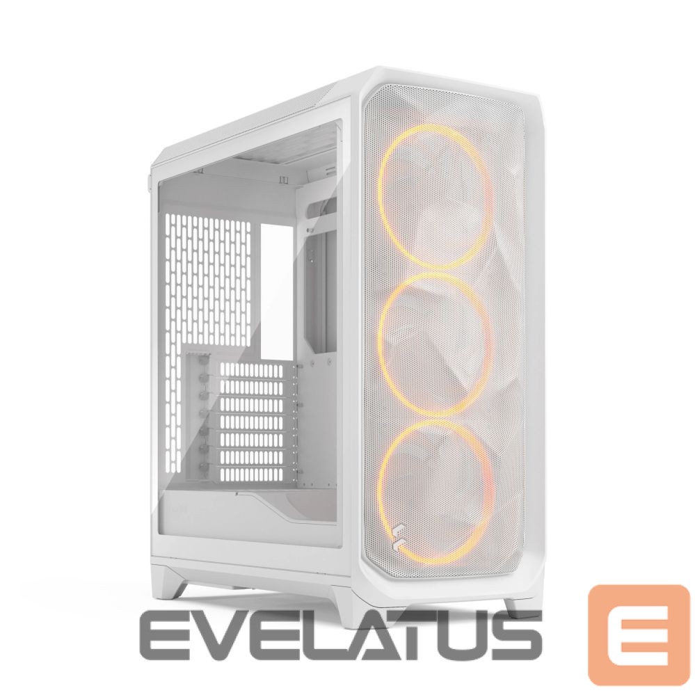 Computer case Fractal Design Meshify 3 | White RGB TG Clear Tint | Mid-Tower | Power supply included No | ATX