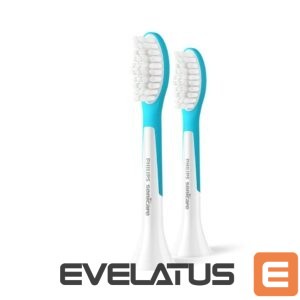 Zobu birste Philips  Replacement brush heads | HX6042/90 Sonicare | Heads | For kids | Number of brush heads included 2 | White/Blue 