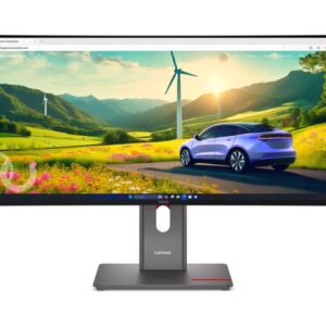 Monitorid Lenovo  ThinkVision | P34WD-40 | 34 " | IPS | 21:9 | 120 Hz | 4 ms | 3440x1440 pixels | 350 cd/m² | HDMI ports quantity 1 | Eclipse black | Warranty 36 month(s) 