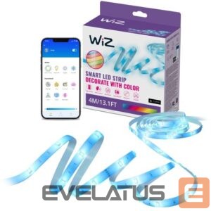 Valgustid WIZ  Smart WiFi RGB LED strip, 4m|5.3 W|RGB 