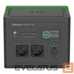 Serverid Schneider Electric  APC OffGrid Portable Power Station 730, 738Wh Lithium-ion, LCD, 2 CEE 7/3 Schuko outlets, Sinewave, 3 USB-A, 2 USB-C, Wireless Charger | 