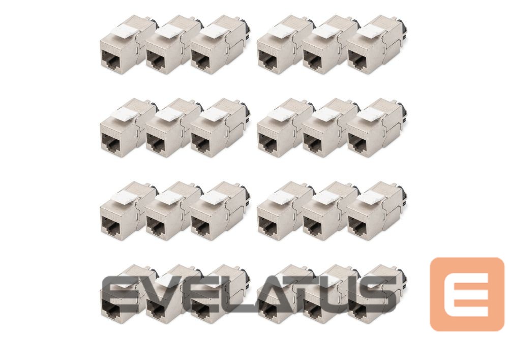 Converter Digitus CAT 6A Keystone module, set, 24 pcs | DN-93617-24