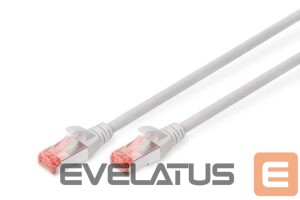 Adapteris Digitus  CAT 6 S/FTP | Patch cord | Length 1 m | Grey 