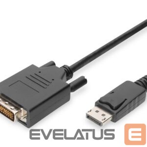 Monitoru piederums Digitus  Adapter Cable, DP - DVI | DisplayPort | 2 m 