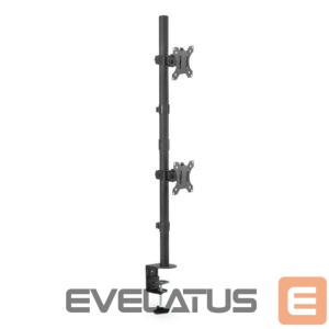 TV bracket Digitus  Desk Mount | DA-90438 | Adjustable Height, Rotate, Tilt, Swivel | 17-32 " | Maximum weight (capacity) 2x8 kg | Black 