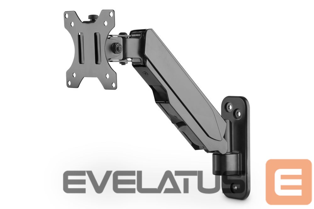 TV bracket Digitus Wall mount | DA-90396 | Adjustable Height, Rotate, Tilt | 17-32 " | Maximum weight (capacity) 8 kg | Black